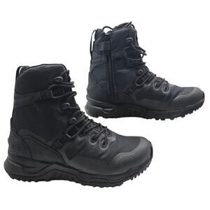 Original SWAT Mens size 7.5 Alpha Fury 8 Inch Side Zip Tactical Boots Black NEW